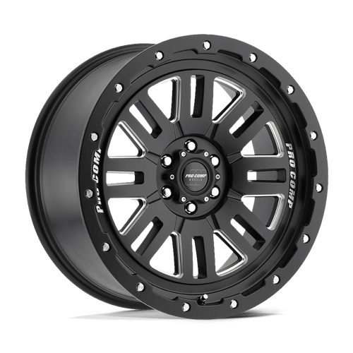 PXA61 17X9 5X5.0 S-BLK MILL -6MM Pro Comp