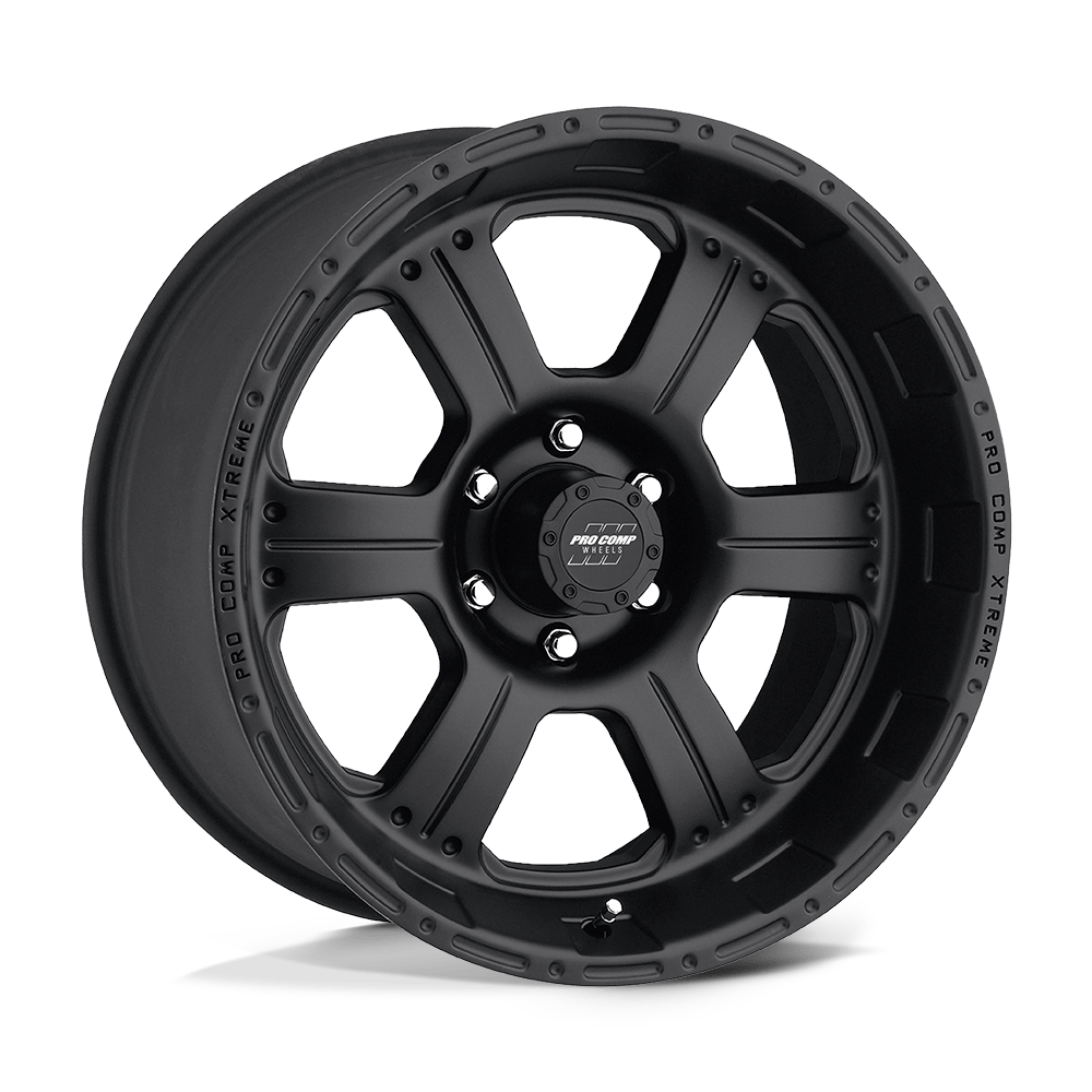 PXA89 16X8 6X4.5 F-BLK -12MM Pro Comp