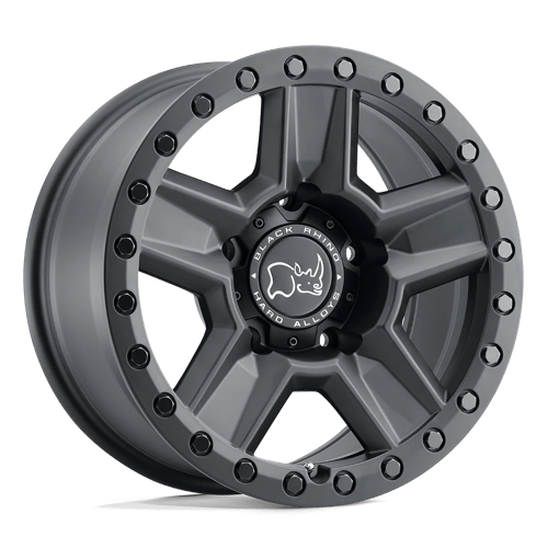 BRRVN 20X9 6X5.5 M-BLK -18MM Black Rhino