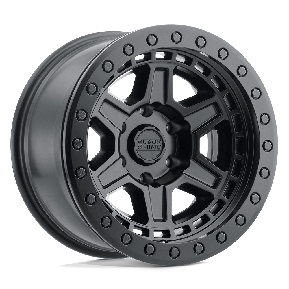 BRREN 17X9 6X5.5 M-BLK-BLTS 0MM Black Rhino