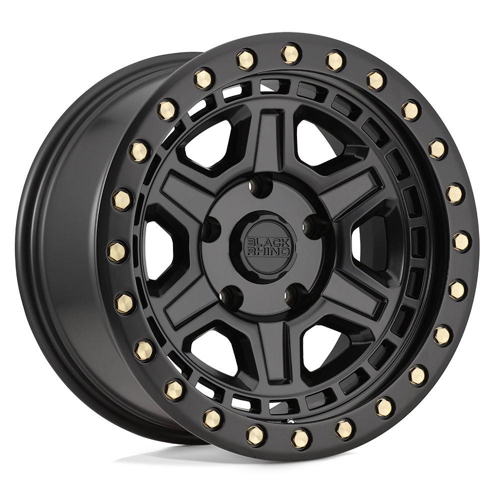 BRREN 17X9 5X5.5 M-BLK-BLTS 0MM Black Rhino