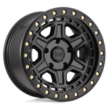 BRREN 17X9 5X5.5 M-BLK-BLTS 0MM Black Rhino