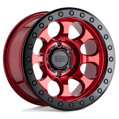 BRRIT 17X8.5 6X135 C-RED-BLKBLTS 0MM Black Rhino