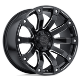 BRSLK 20X10 6X5.5 G-BLK-MILL -12MM Black Rhino