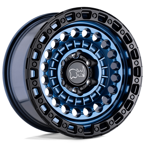 BRSTN 20X9.5 6X135 CBLT-BLU-BLKLP 12MM Black Rhino