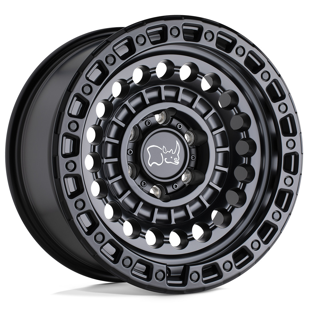 BRSTN 20X9.5 6X135 M-BLK 12MM Black Rhino