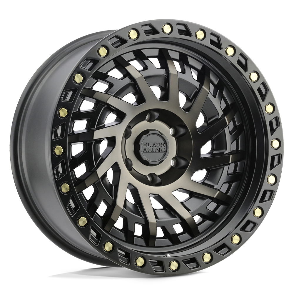 BRSHD 17X9 6X5.5 M-BLK-MCH-DDT -12MM Black Rhino