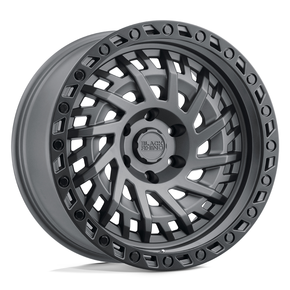 BRSHD 17X9 5X5.0 M-GNMTL-BLK-LP -18MM Black Rhino