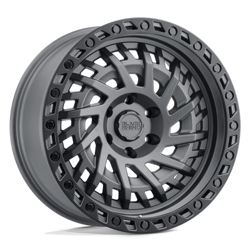 BRSHD 17X9 5X5.0 M-GNMTL-BLK-LP -18MM Black Rhino