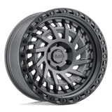 BRSHD 17X9 6X5.5 M-GNMTL-BLK-LP 0MM Black Rhino