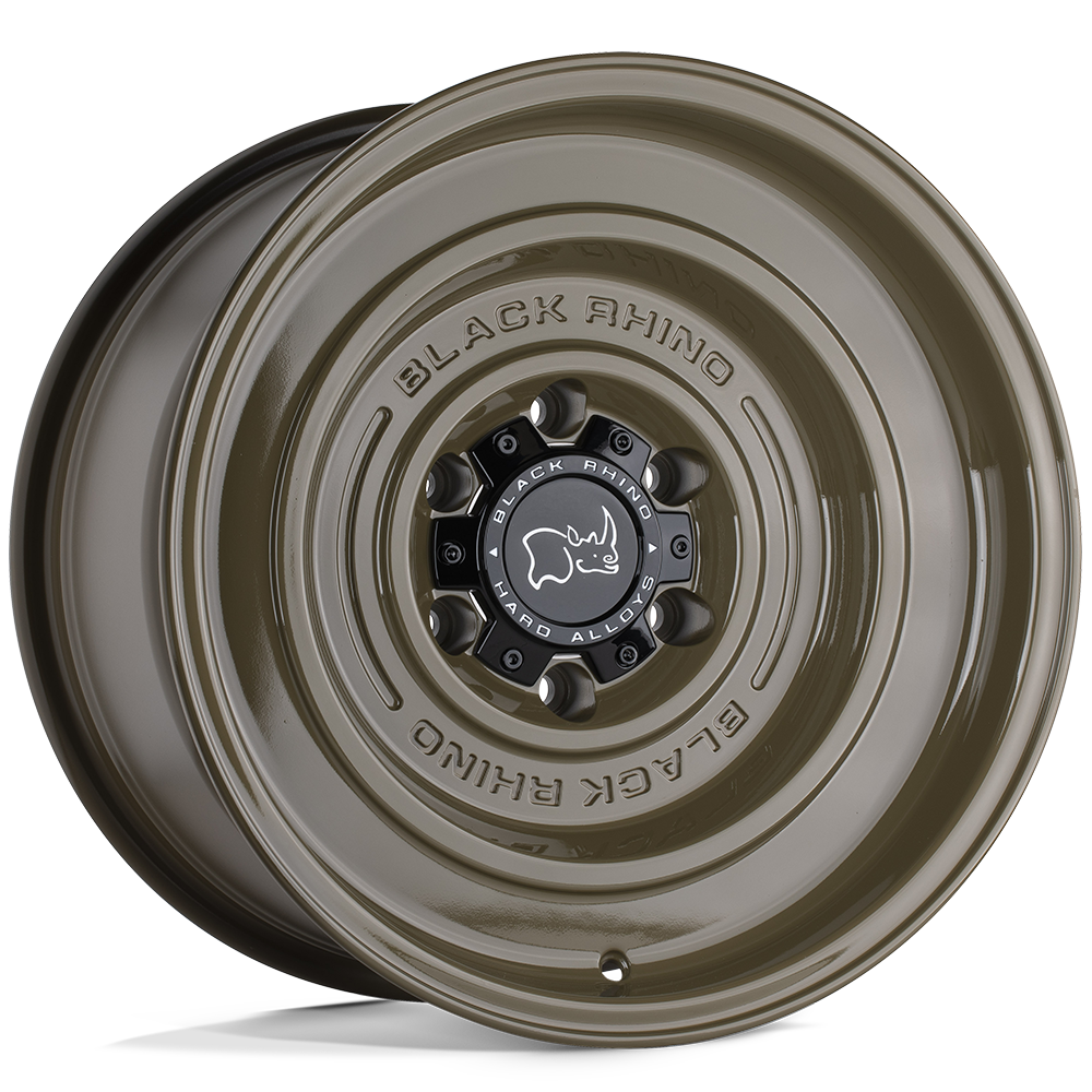 BRSLD 17X9.5 5X5.0 G-ALIG-GRN -18MM Black Rhino