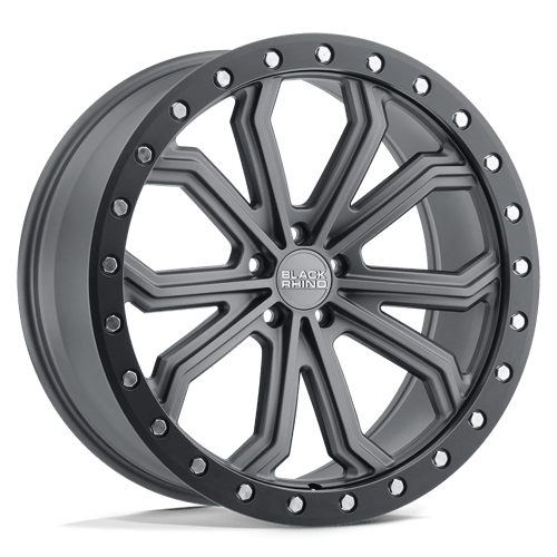 BRTBC 20X10 5X5.0 M-GNMTL-BLK-LP 30MM Black Rhino