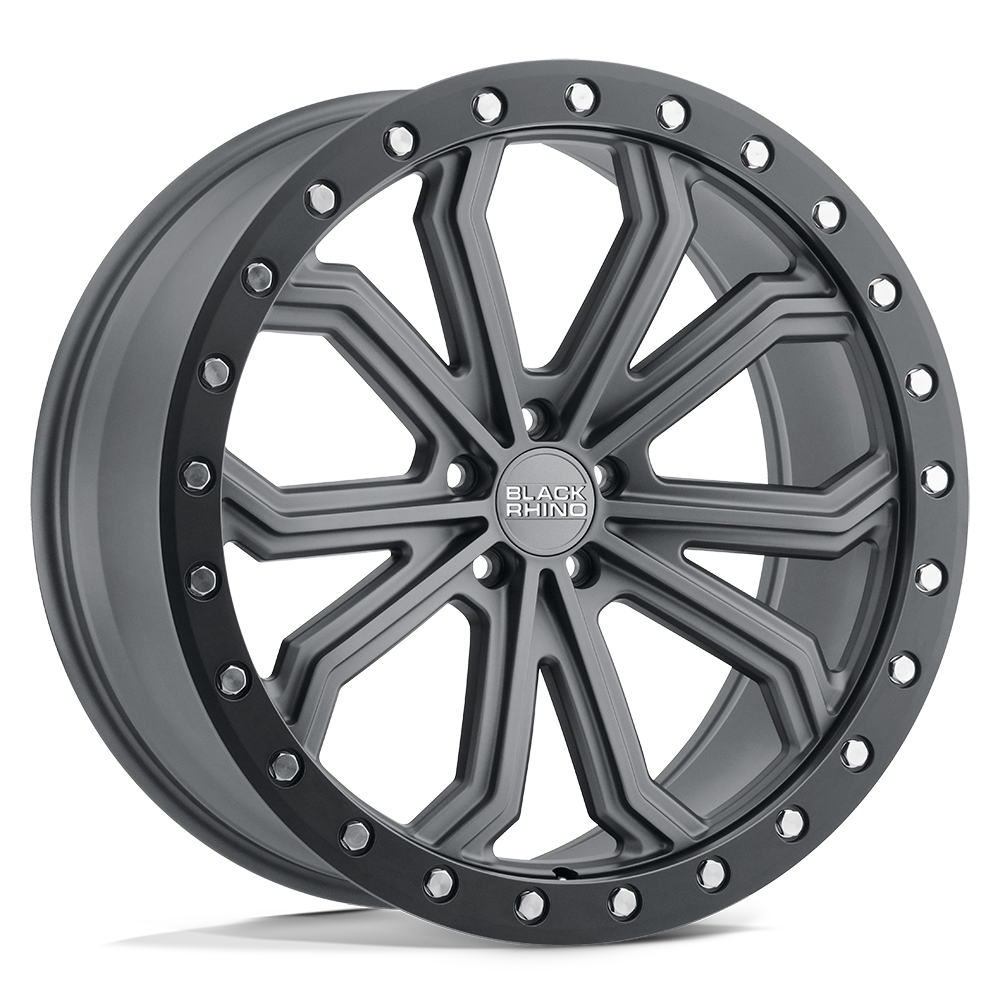 BRTBC 20X10 5X112 M-GNMTL-BLK-LP 40MM Black Rhino