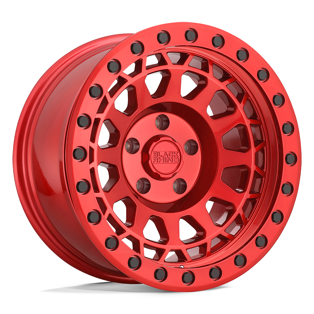 BRPRM 17X9 5X4.5 C-RED-BLKBLTS -18MM Black Rhino