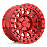 BRPRM 17X9 5X4.5 C-RED-BLKBLTS -18MM Black Rhino