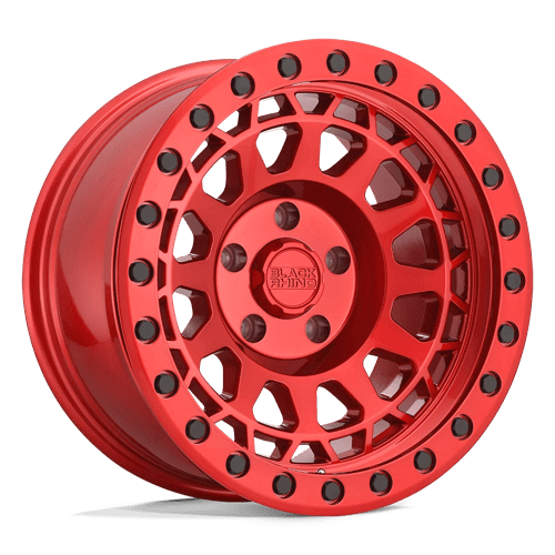 BRPRM 17X9 6X5.5 C-RED-BLKBLTS 0MM Black Rhino