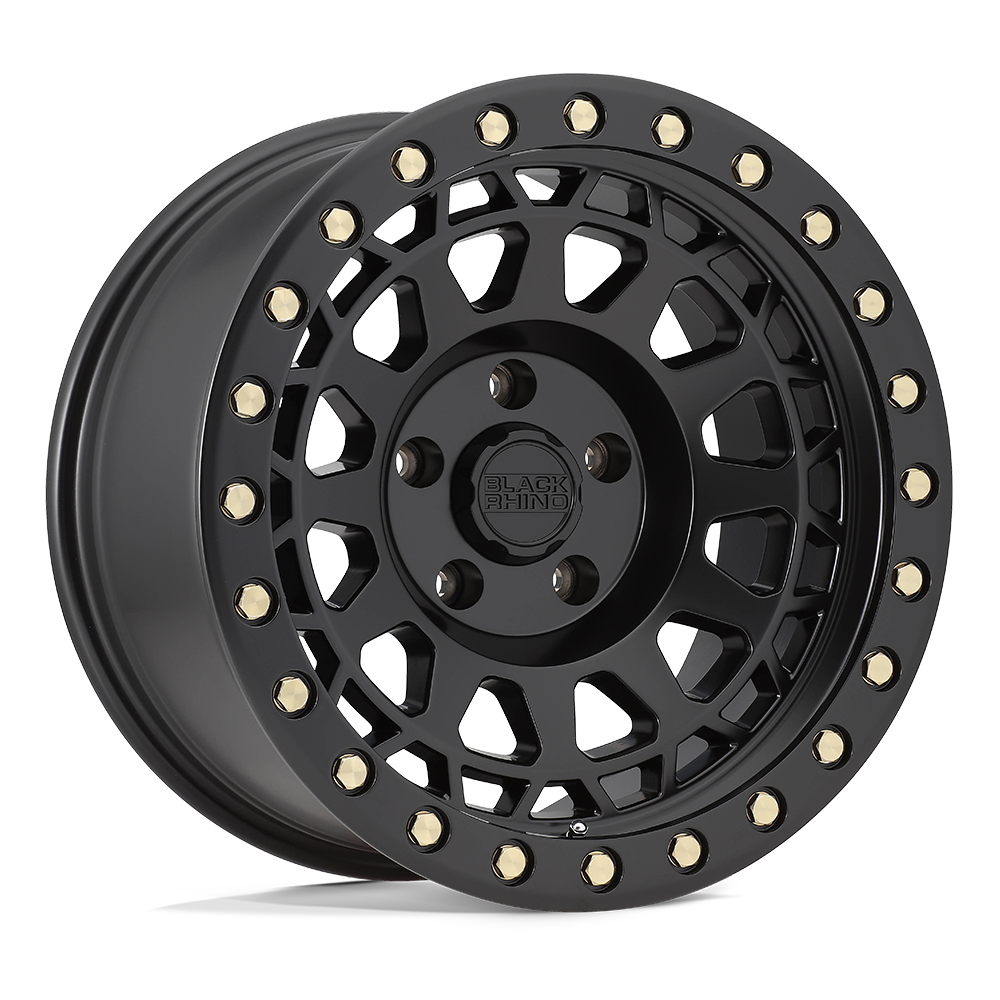 BRPRM 17X9 6X5.5 M-BLK-BLTS -12MM Black Rhino