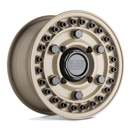 BUARY 15X7 4X110 D-SAND 36MM Black Rhino Powersports