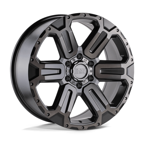 BRWKA 20X9 6X5.5 M-GNMTL-BRSH 12MM Black Rhino