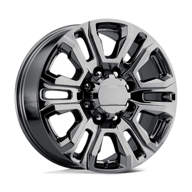 PR207 20X8.5 8X180 BLK-CHR 47MM Performance Replicas