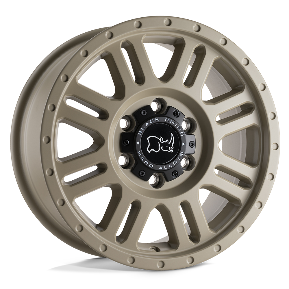 BRYWN 16X8 6X130 D-SAND 38MM Black Rhino