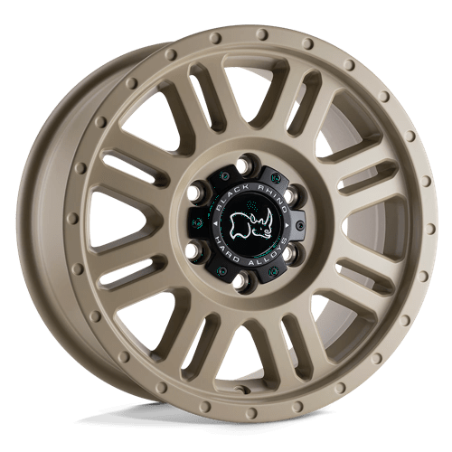 BRYWN 16X8 6X130 D-SAND 38MM Black Rhino