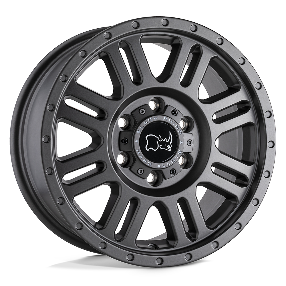 BRYWN 16X8 5X130 M-GNMTL 45MM Black Rhino